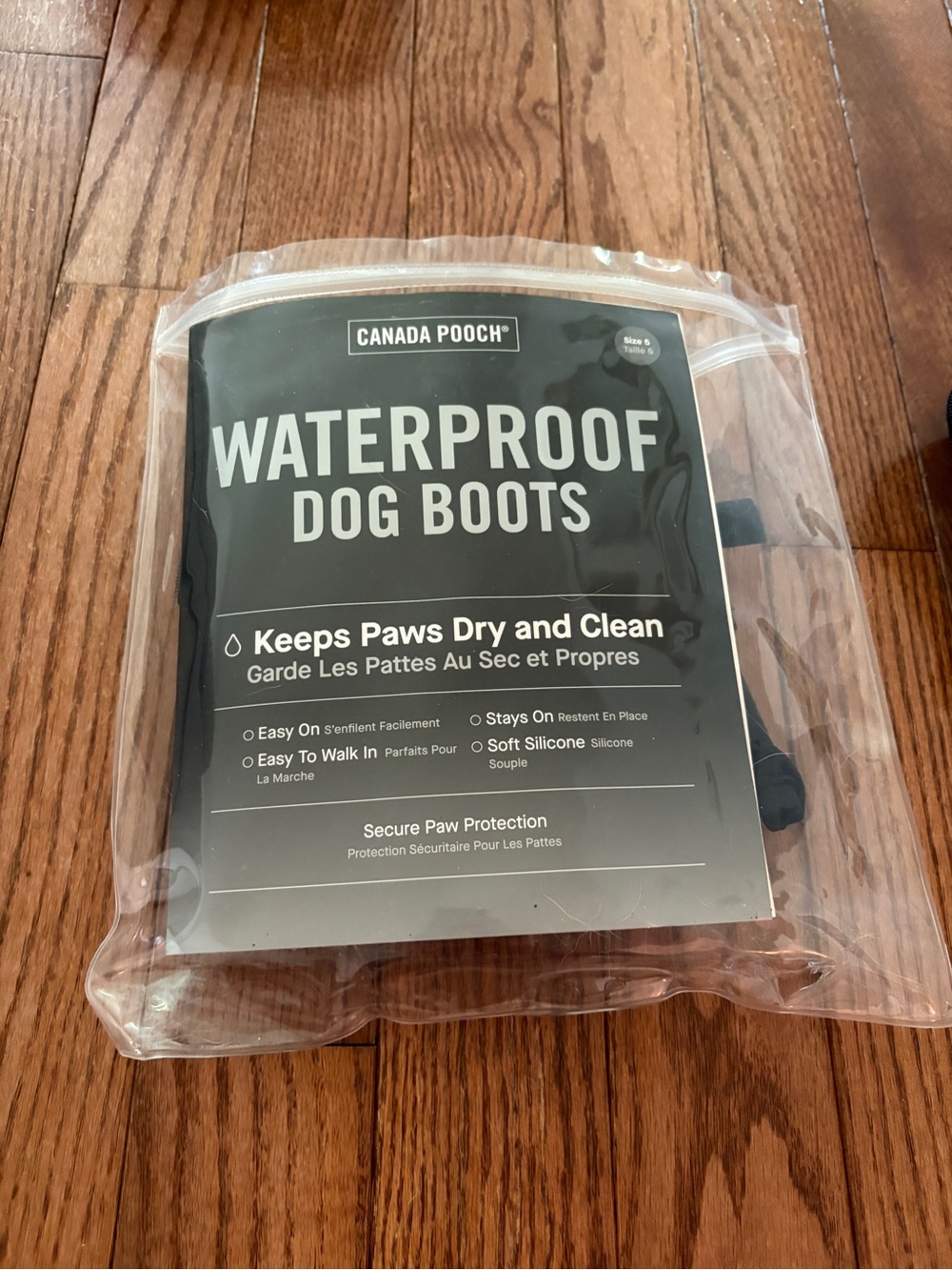 Waterproof Dog Boots - Black